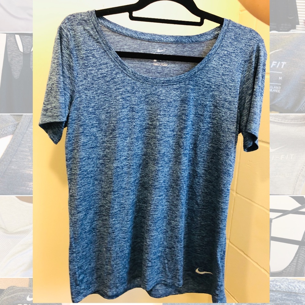 Nike Blue Dri-Fit Top